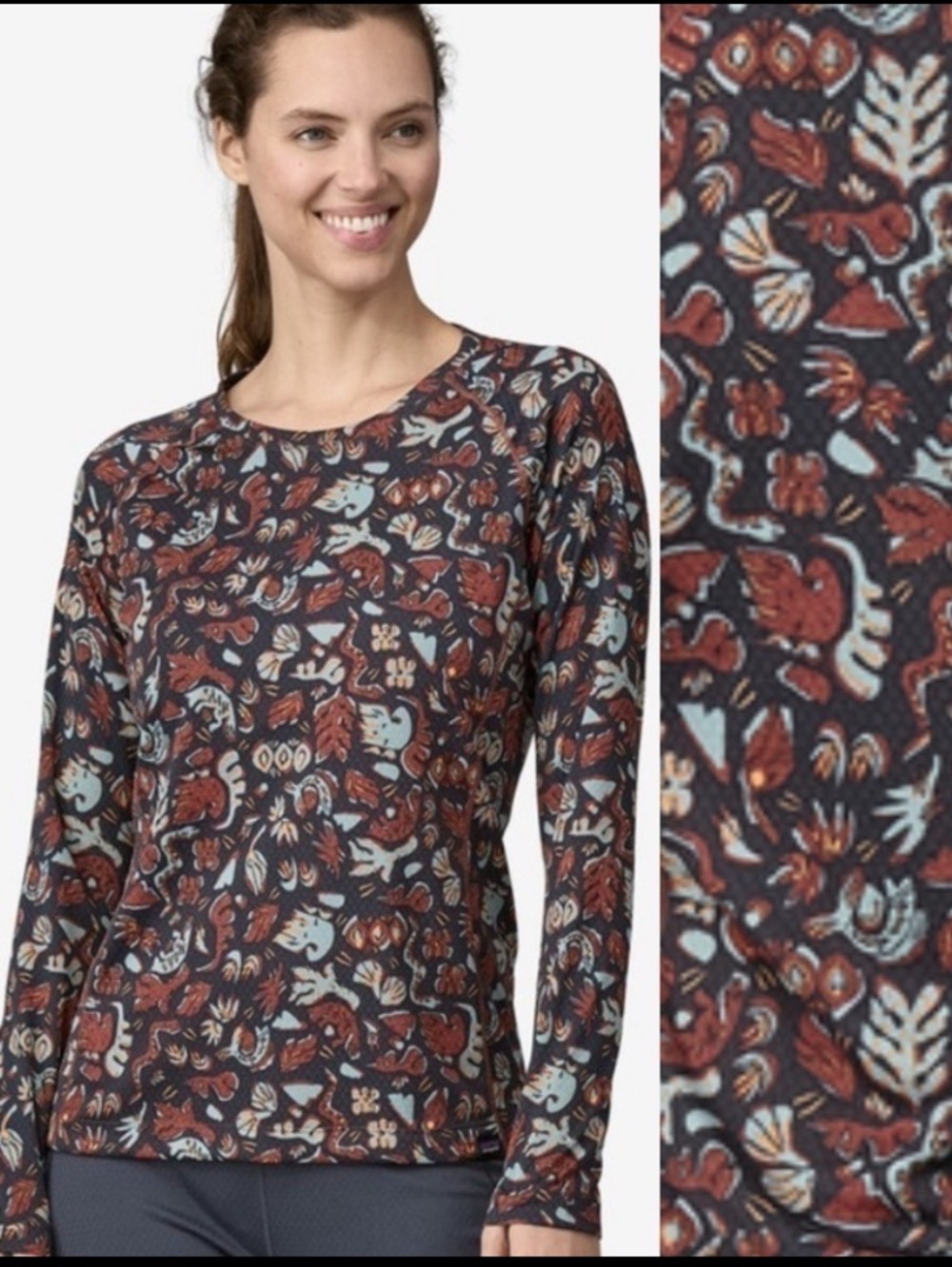 NWT Patagonia Capilene Crew Baselayer  Sweater  Medium